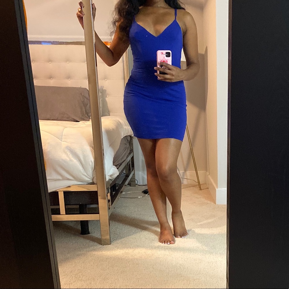 👑🦋Sexy Royal Blue Dress 🦋👑